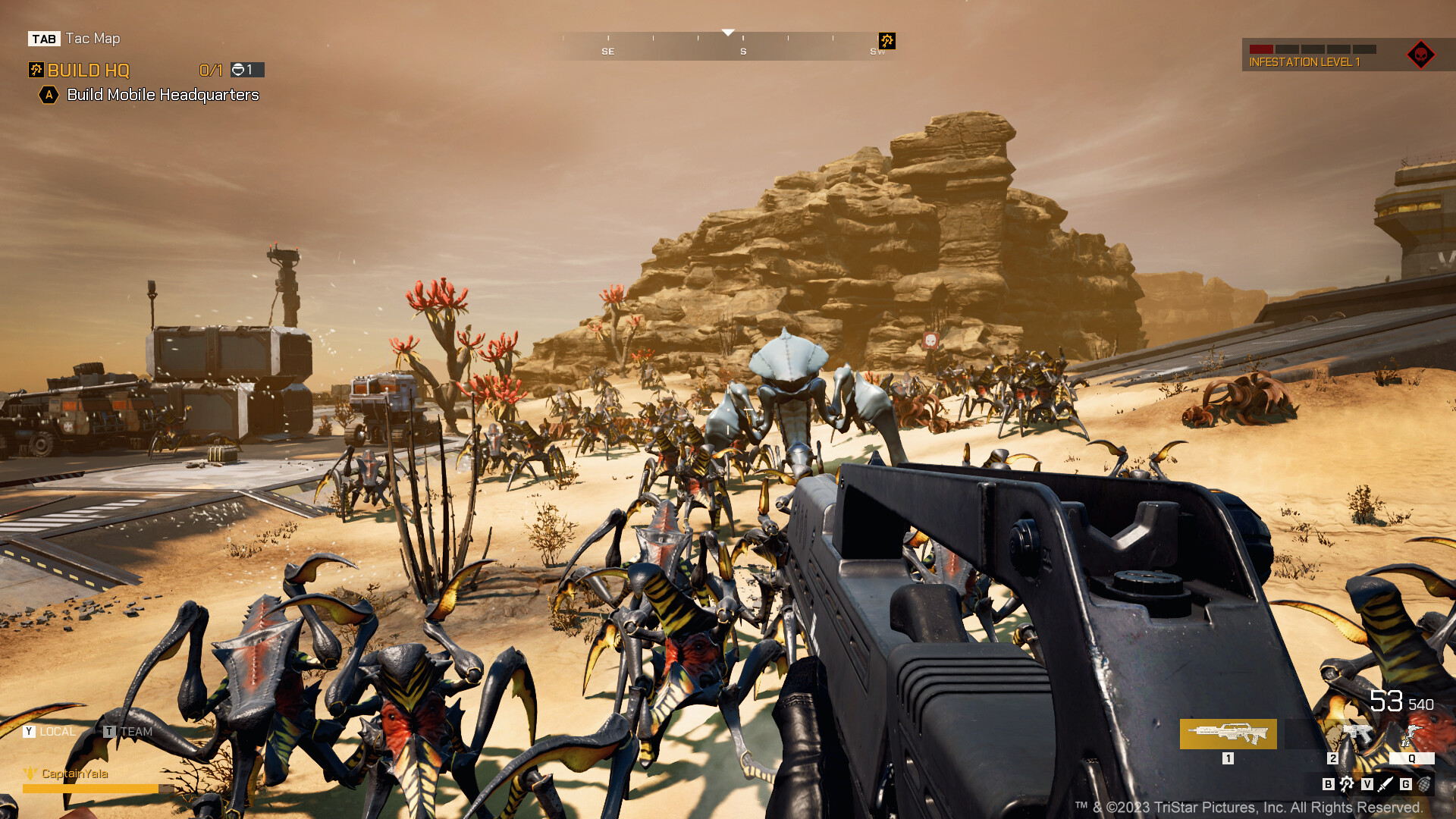 Starship Troopers : Extermination sortira le 11 octobre sur PC, Xbox Series et PlayStation 5. Starship Troopers : Extermination sortira le 11 octobre sur PC, Xbox Series et PlayStation 5.