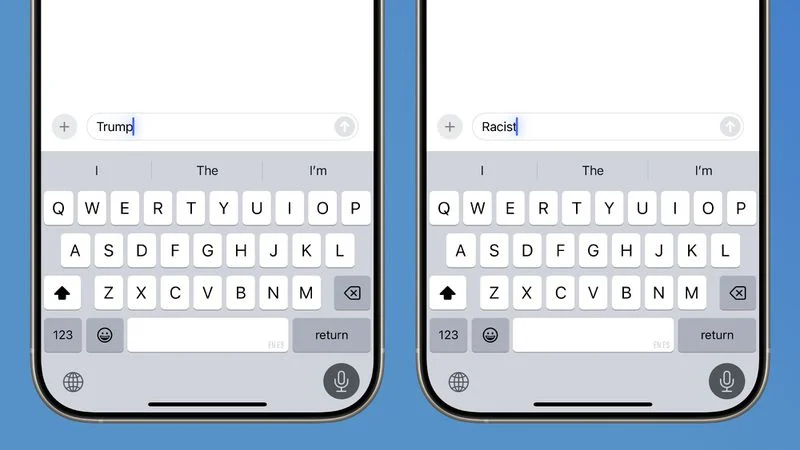 Les algorithmes de l'iPhone en action : Apple explique la substitution inhabituelle de mots Pourquoi l'iPhone corrige-t-il "rascist" en "Trump" ? Apple donne une explication