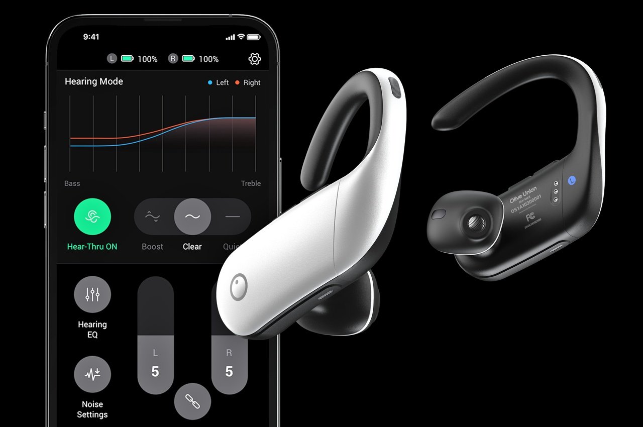 Olive Max est comme les AirPods Pro pour les malentendants, avec une conception véritablement sans fil et une écoute améliorée