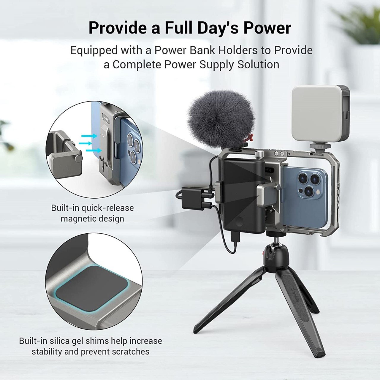 Transformez votre iPhone en une installation de réalisation de films professionnelle avec cette plate-forme de téléphone modulaire-11