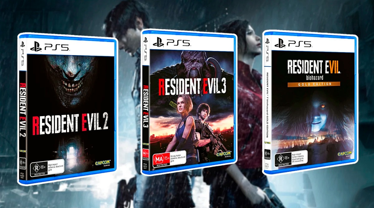 C'est officiel : Capcom va sortir des éditions physiques de Resident Evil 2, 3 et 7 sur PlayStation 5. C'est officiel : Capcom va sortir des éditions physiques de Resident Evil 2, 3 et 7 sur PlayStation 5.