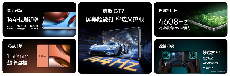 Smartphone Realme GT7 en perspective 2 Smartphone Realme GT7 en perspective 2