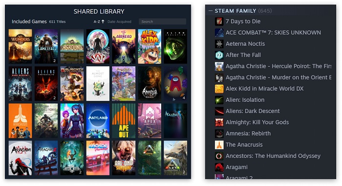 La version bêta de Steam comprend des contrôles parentaux étendus, la possibilité de créer des groupes familiaux et une option "Demander aux enfants d'acheter des jeux".-2 La version bêta de Steam comprend des contrôles parentaux étendus, la possibilité de créer des groupes familiaux et une option "Demander aux enfants d'acheter des jeux".-2