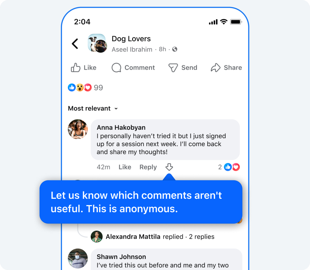 Portée réduite des posts Portée réduite des posts