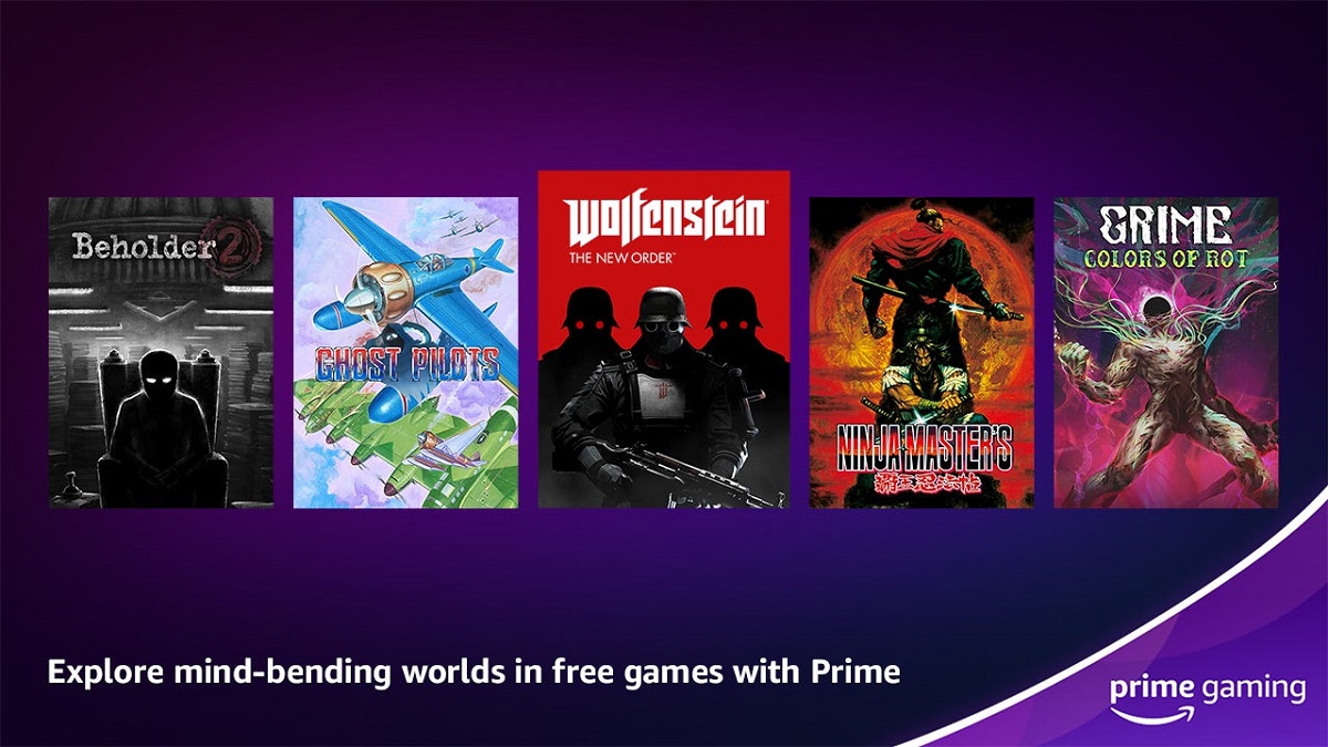 Le jeu de tir Wolfenstein : The New Order, le jeu de rôle Icewind Dale et 13 autres projets intéressants seront disponibles pour les abonnés d'Amazon Prime Gaming en avril.