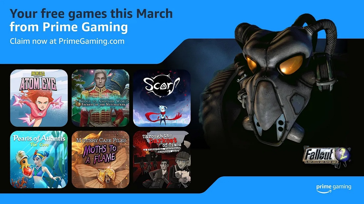 Les abonnés Prime Gaming recevront huit jeux gratuits en mars, dont Fallout 2 Les abonnés Prime Gaming recevront huit jeux gratuits en mars, dont Fallout 2