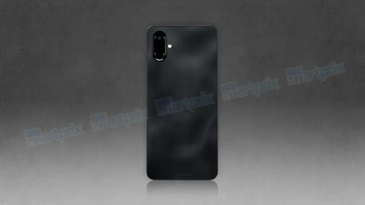 Samsung Galaxy F06 Renderer - Vue de face Samsung Galaxy F06 Renderer - Vue de face