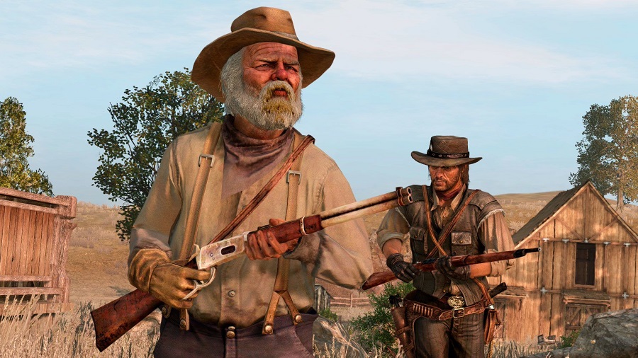 Rockstar Games a publié les premières captures d'écran de la réédition de Red Dead Redemption sur PlayStation 4 et Nintendo Switch. La différence avec le jeu original est notable-2 Rockstar Games a publié les premières captures d'écran de la réédition de Red Dead Redemption sur PlayStation 4 et Nintendo Switch. La différence avec le jeu original est notable-2