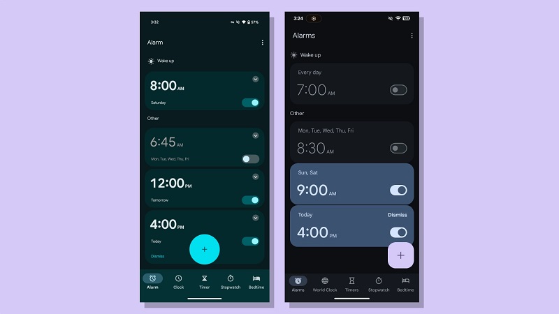 Une image de l'interface actuelle de la montre Android Une image de l'interface actuelle de la montre Android