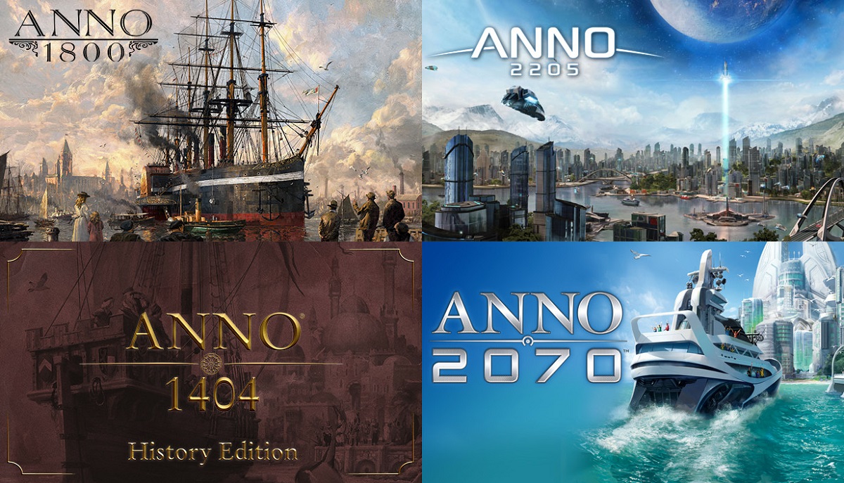 Toutes les parties de la stratégie urbaine Anno et ses add-ons sont disponibles sur Steam avec d'importantes réductions. Toutes les parties de la stratégie urbaine Anno et ses add-ons sont disponibles sur Steam avec d'importantes réductions.