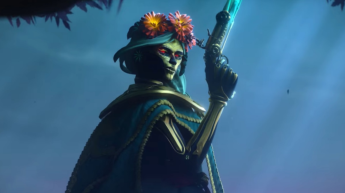 Les développeurs de DOTA 2 ont annoncé un nouveau personnage : début 2023, Muerta, le seigneur des morts, fera son apparition dans le jeu. Les développeurs de DOTA 2 ont annoncé un nouveau personnage : début 2023, Muerta, le seigneur des morts, fera son apparition dans le jeu.