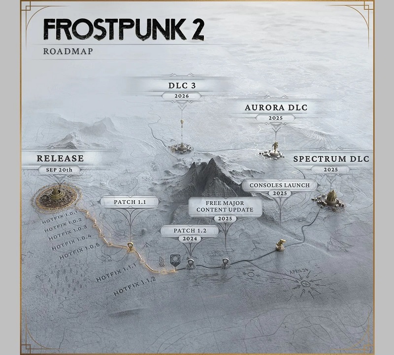 11 bit fournira à Frostpunk 2 un support de contenu à long terme : les développeurs ont publié un plan de développement de la stratégie.-2 11 bit fournira à Frostpunk 2 un support de contenu à long terme : les développeurs ont publié un plan de développement de la stratégie.-2