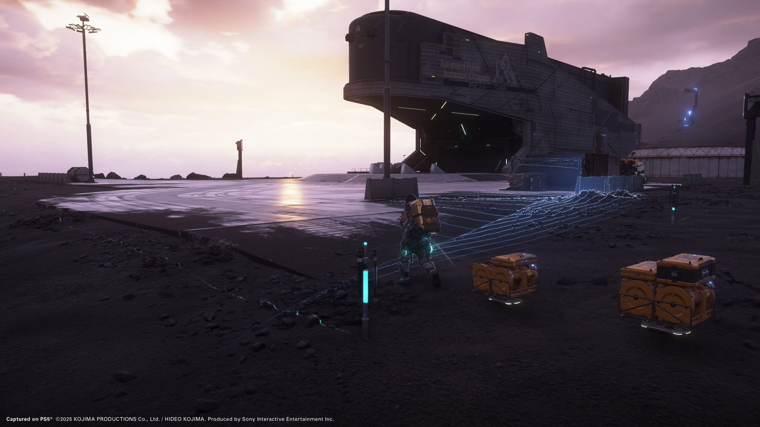 Capture d'écran avec de nouveaux personnages mystérieux dans Death Stranding 2 Capture d'écran avec de nouveaux personnages mystérieux dans Death Stranding 2