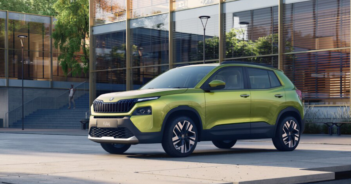 Le crossover Śkoda Kylaq à l'usine de Pune Le crossover Śkoda Kylaq à l'usine de Pune