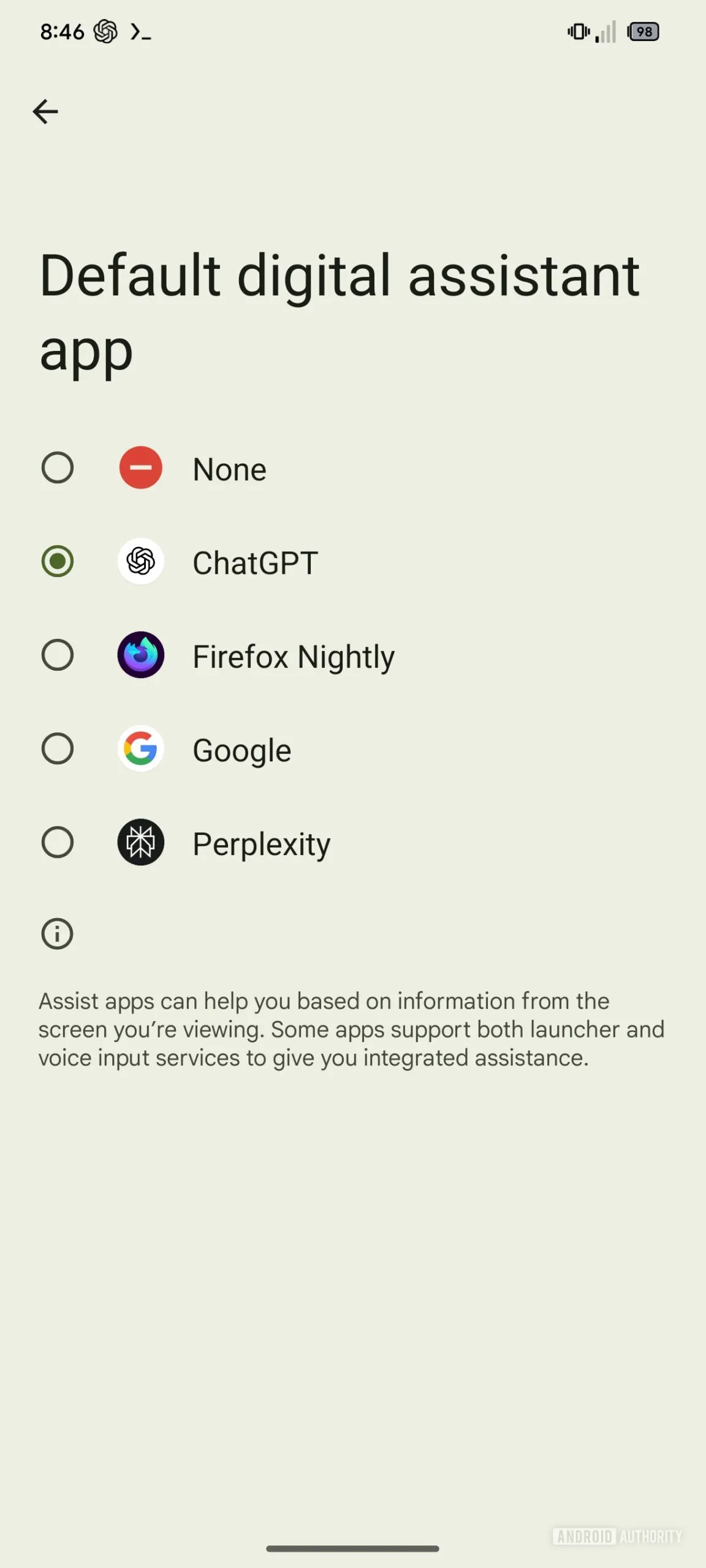 ChatGPT sur Android ChatGPT sur Android