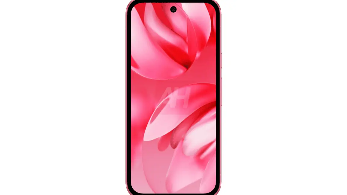 Rendu du smartphone Google Pixel 9a Rendu du smartphone Google Pixel 9a