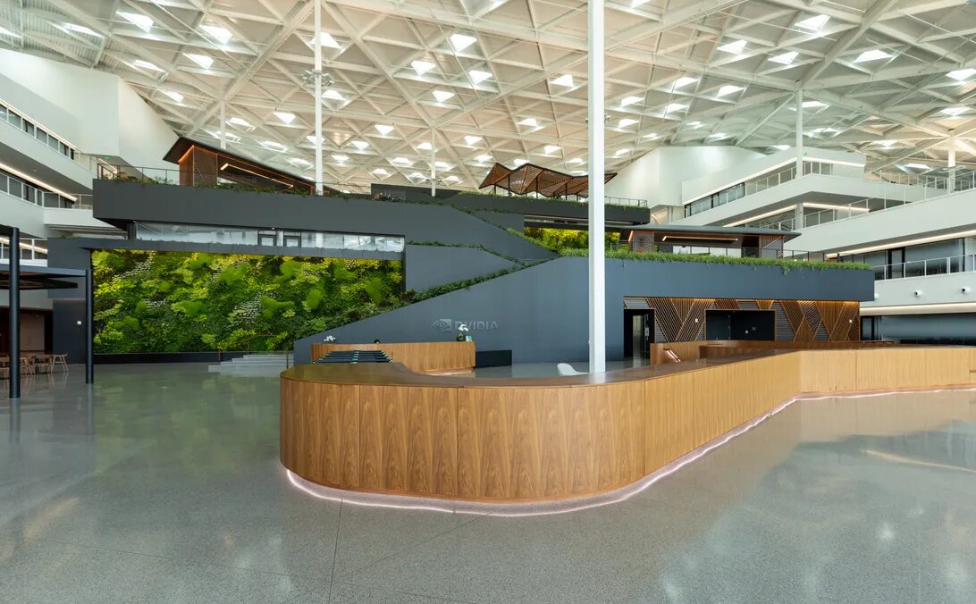 Dream Office : NVIDIA a ouvert son campus Voyager en Californie Dream Office : NVIDIA a ouvert son campus Voyager en Californie