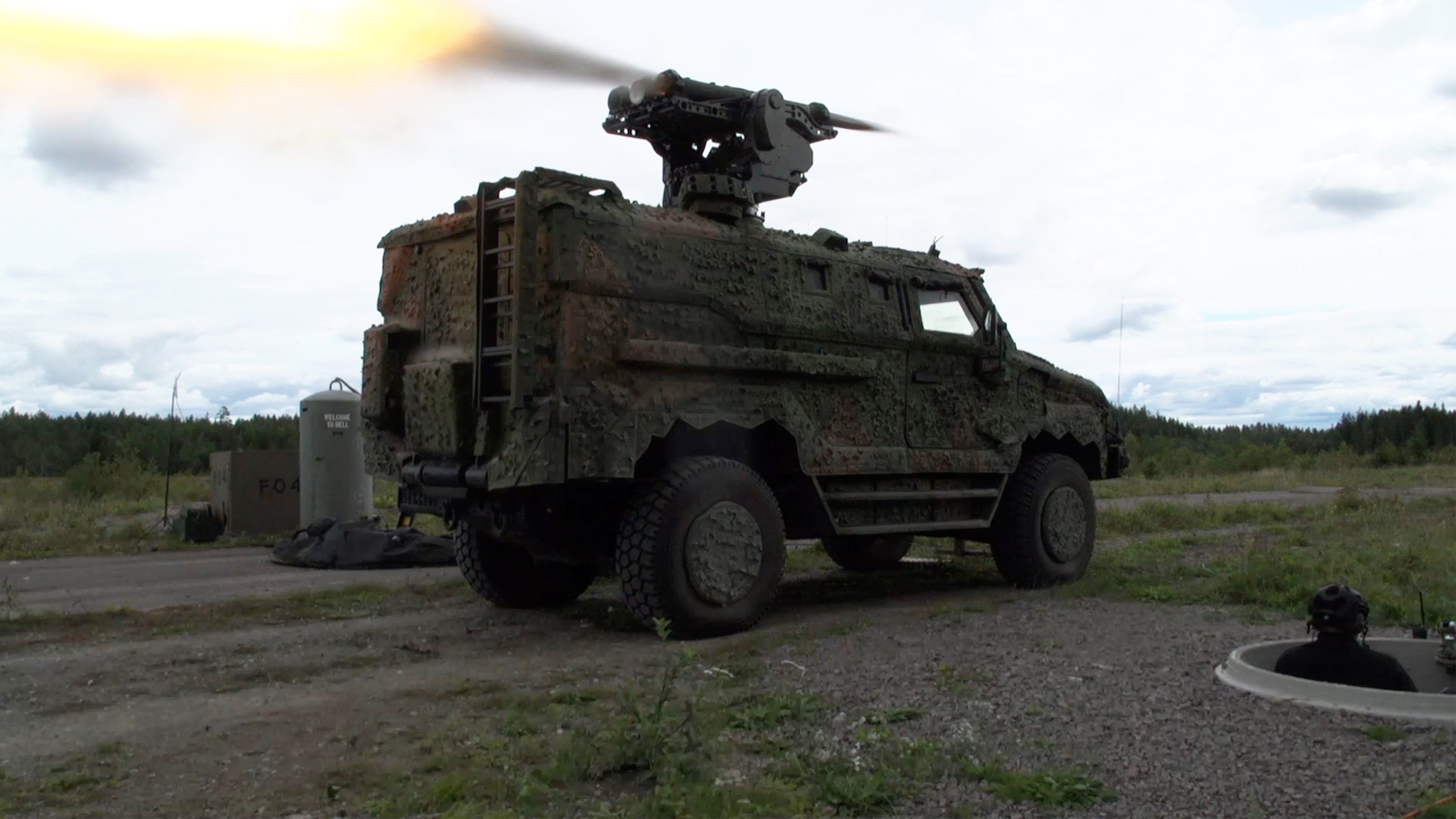 Saab a démontré pour la première fois le fonctionnement de combat du système de défense aérienne MSHORAD. Saab a démontré pour la première fois le fonctionnement de combat du système de défense aérienne MSHORAD.