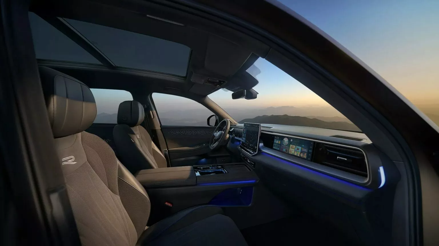 Rangée de sièges arrière du VW Teramont Pro Rangée de sièges arrière du VW Teramont Pro