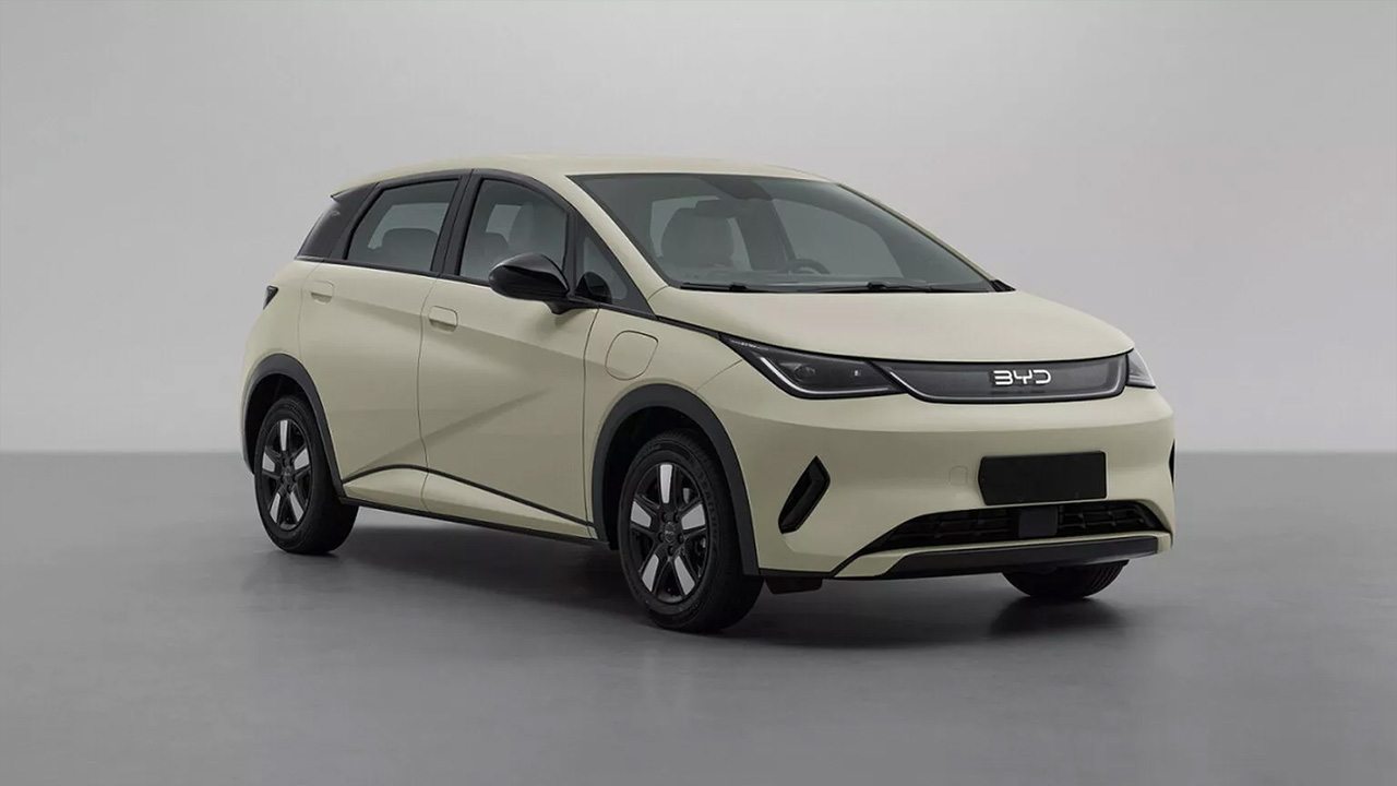BYD Dolphin 2026 rénové : vue de face BYD Dolphin 2026 rénové : vue de face