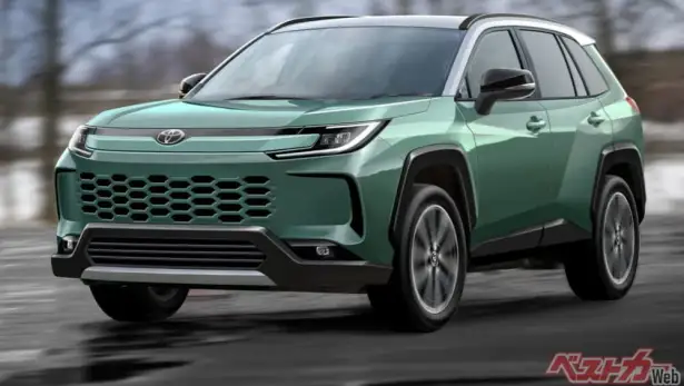 Rendu non officiel du nouveau Toyota RAV4