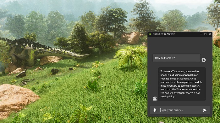 Projet G-Assist de NVIDIA : une IA innovante qui personnalisera le jeu, aidera à trouver des explications et expliquera toutes les nuances de l'intrigue.-3 Projet G-Assist de NVIDIA : une IA innovante qui personnalisera le jeu, aidera à trouver des explications et expliquera toutes les nuances de l'intrigue.-3