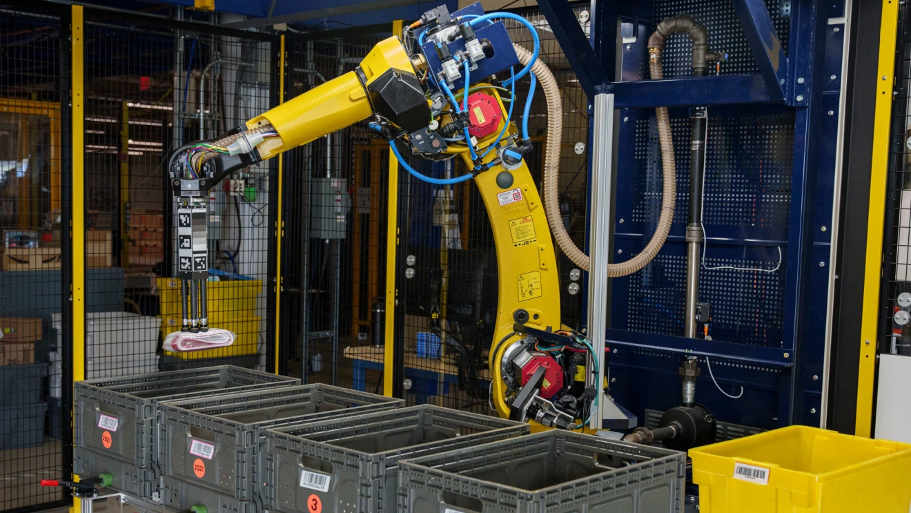 Amazon dévoile le robot Sparrow pour les travaux de routine dans les entrepôts-5 Amazon dévoile le robot Sparrow pour les travaux de routine dans les entrepôts-5
