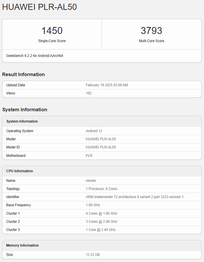 Résultats du test du Huawei Mate 70 Pro Premium Edition