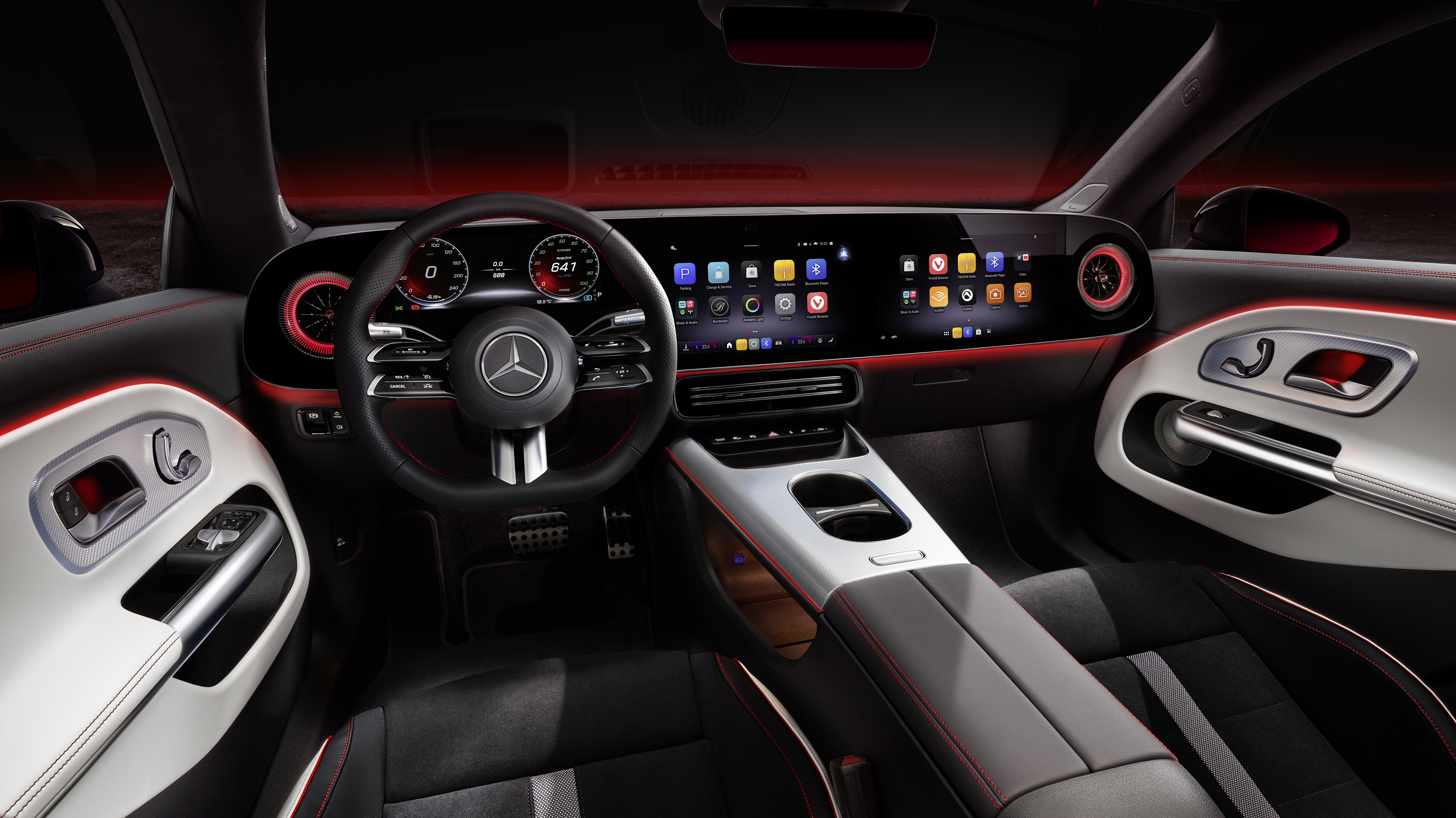 Écran géant MBUX dans la nouvelle CLA Écran géant MBUX dans la nouvelle CLA