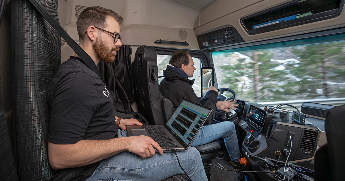 Le camion Mercedes-Benz GenH2 à l'épreuve de l'hiver Le camion Mercedes-Benz GenH2 à l'épreuve de l'hiver