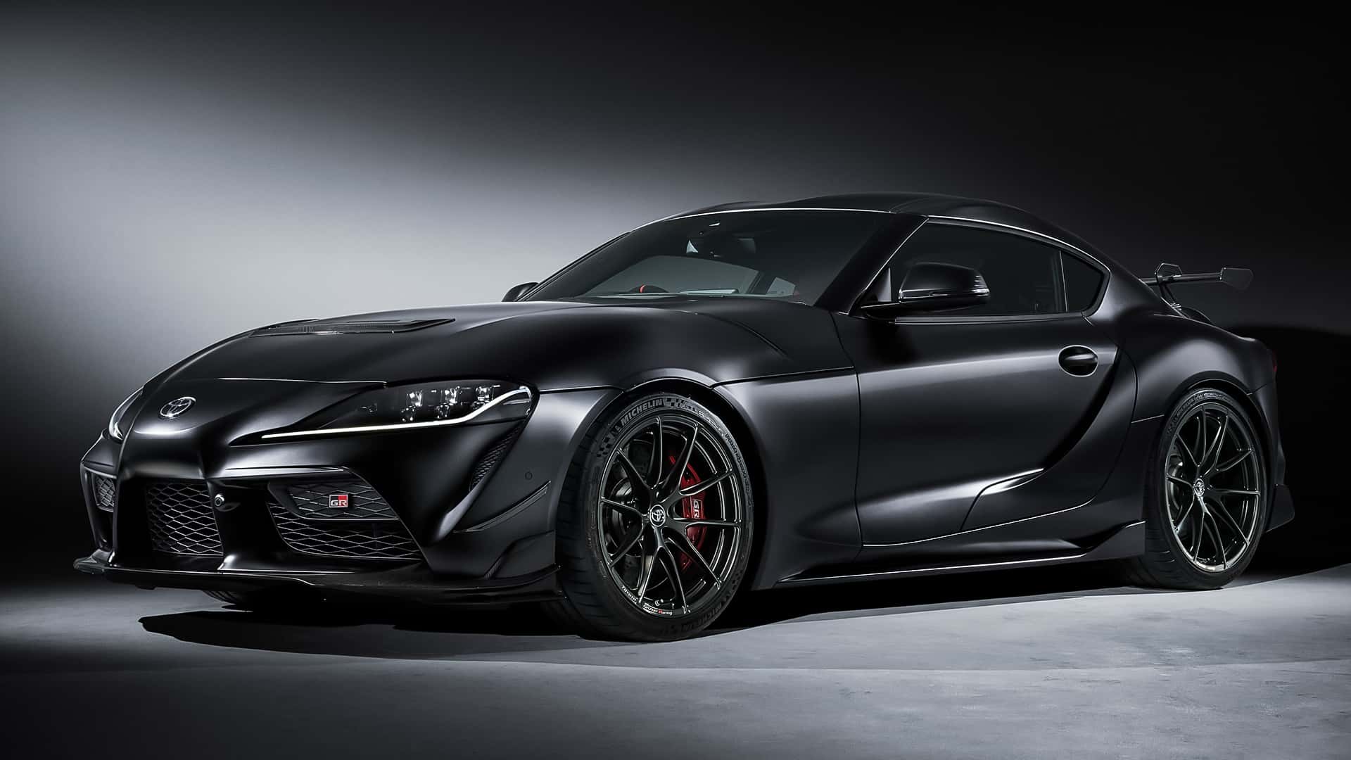 Toyota Supra Final Edition vue arrière Toyota Supra Final Edition vue arrière