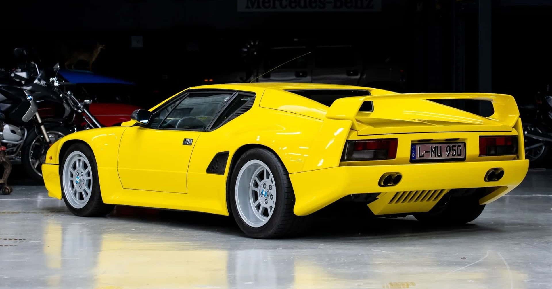 De Tomaso Pantera 90 Si en mouvement De Tomaso Pantera 90 Si en mouvement