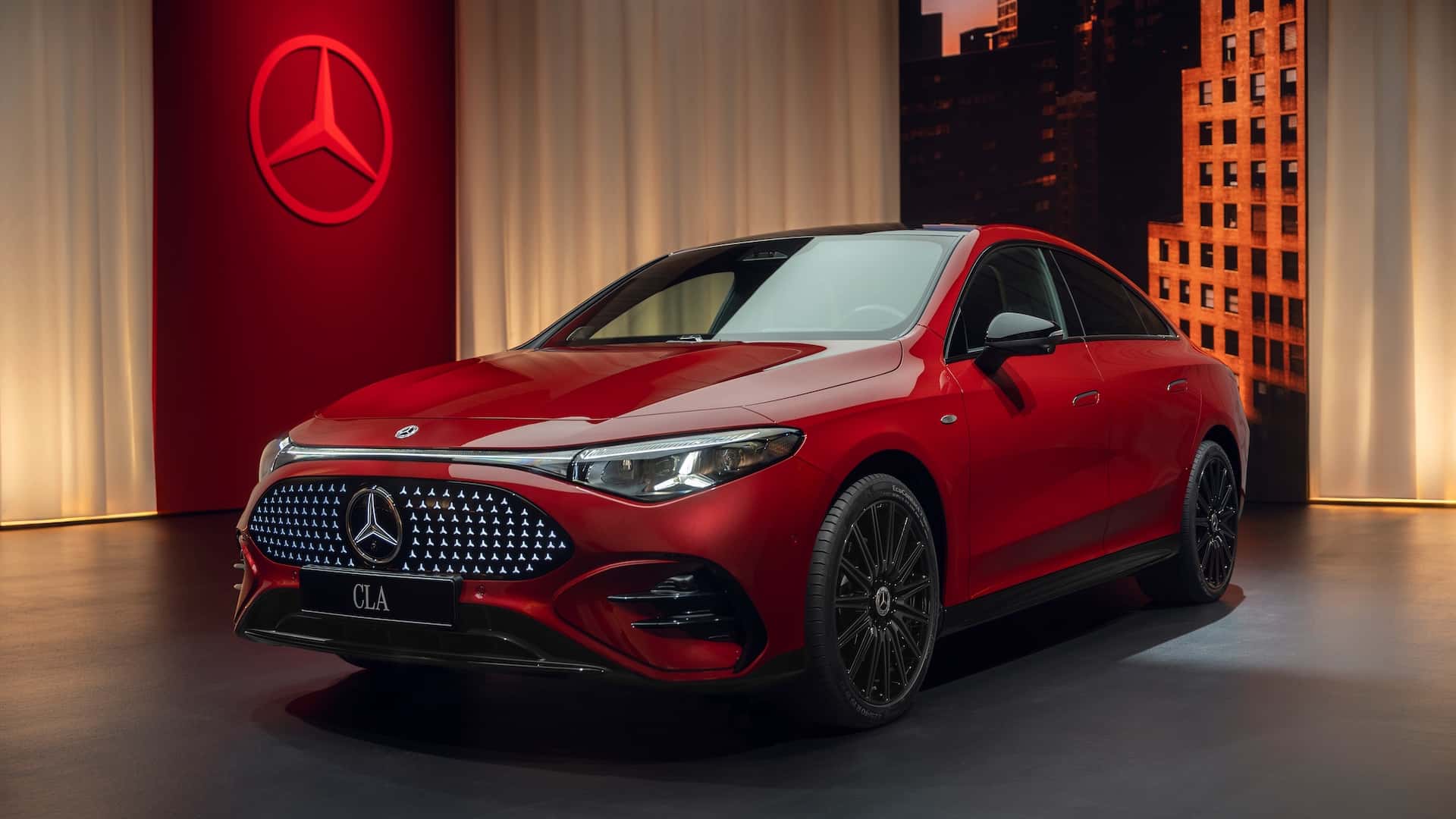 Intérieur de la nouvelle Mercedes-Benz CLA Intérieur de la nouvelle Mercedes-Benz CLA