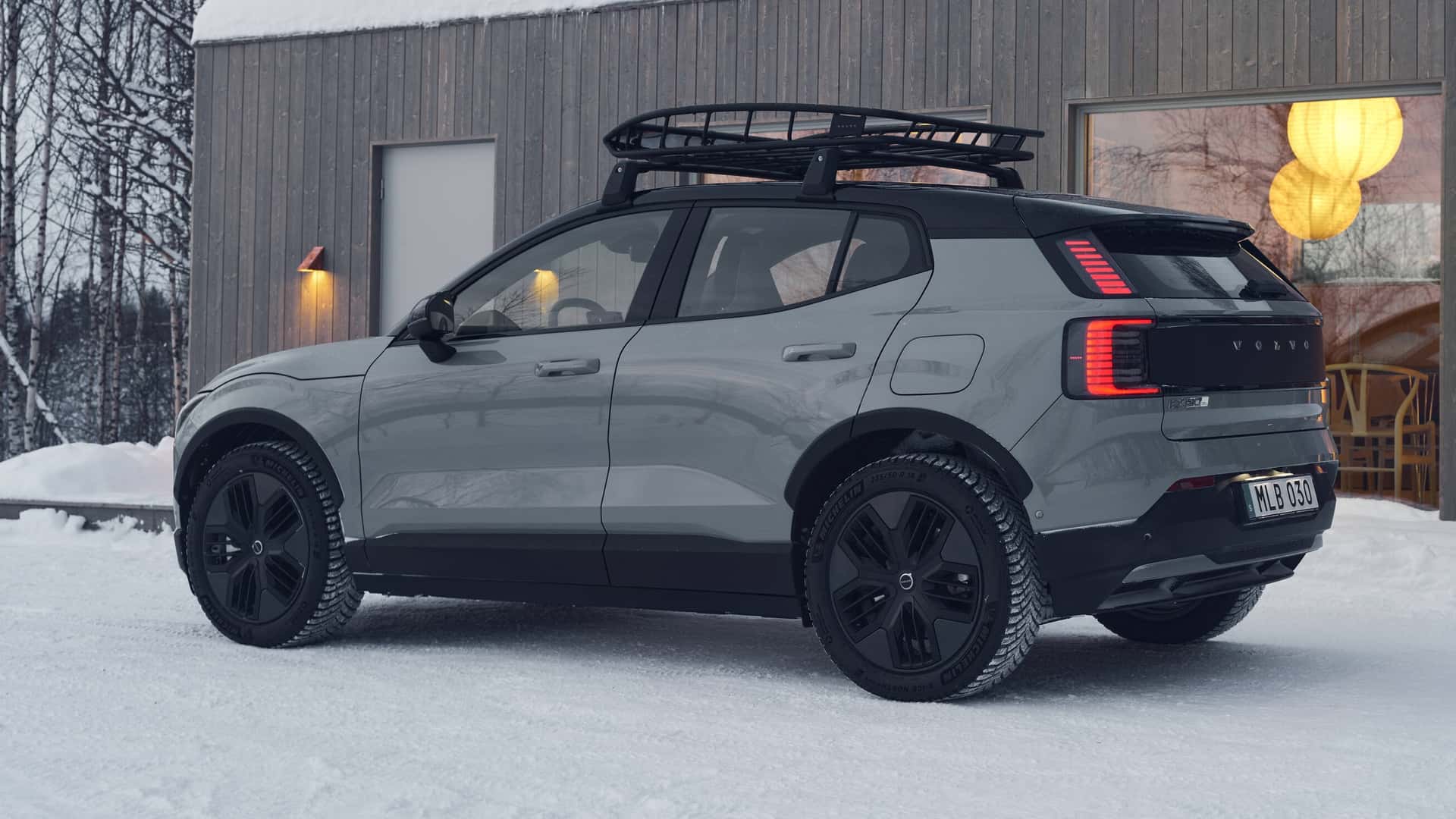 Volvo EX30 Cross Country en pleine nature Volvo EX30 Cross Country en pleine nature