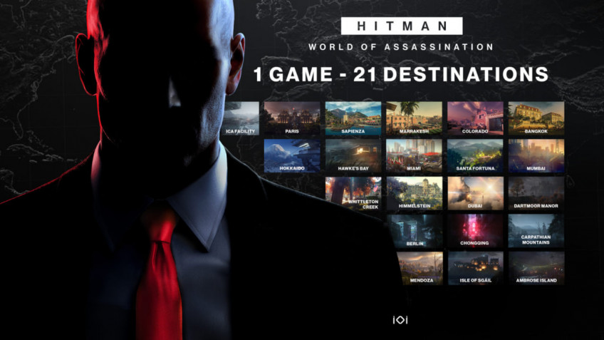 Les trois derniers volets de Hitman seront réunis dans une collection portant le nom commun de Hitman : World of Assassination.-2 Les trois derniers volets de Hitman seront réunis dans une collection portant le nom commun de Hitman : World of Assassination.-2