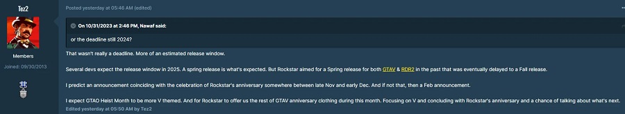 La première mondiale de GTA VI pourrait avoir lieu d'ici un mois : un initié révèle les plans de Rockstar Games-2 La première mondiale de GTA VI pourrait avoir lieu d'ici un mois : un initié révèle les plans de Rockstar Games-2