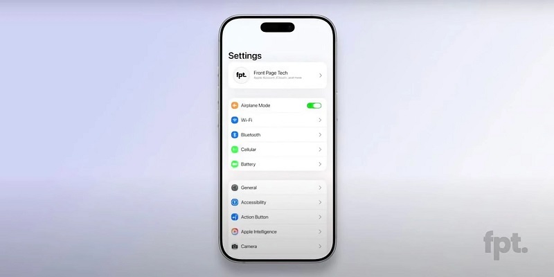Nouvelle interface Haptic Touch dans iOS 19