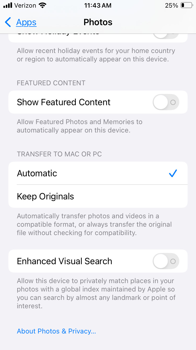 Fonction de recherche visuelle améliorée Amélioration de la fonction de recherche visuelle dans l'iPhone