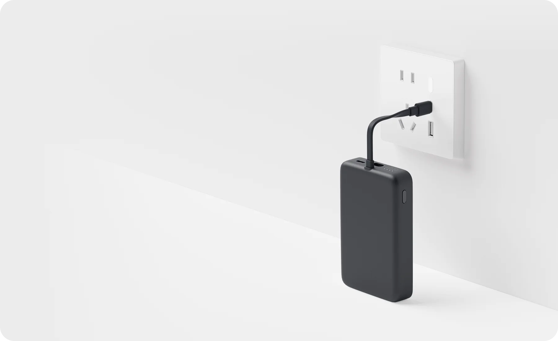 Power Bank 33W Magnétique Power Bank 10000 en noir Power Bank 33W Magnétique Power Bank 10000 en noir