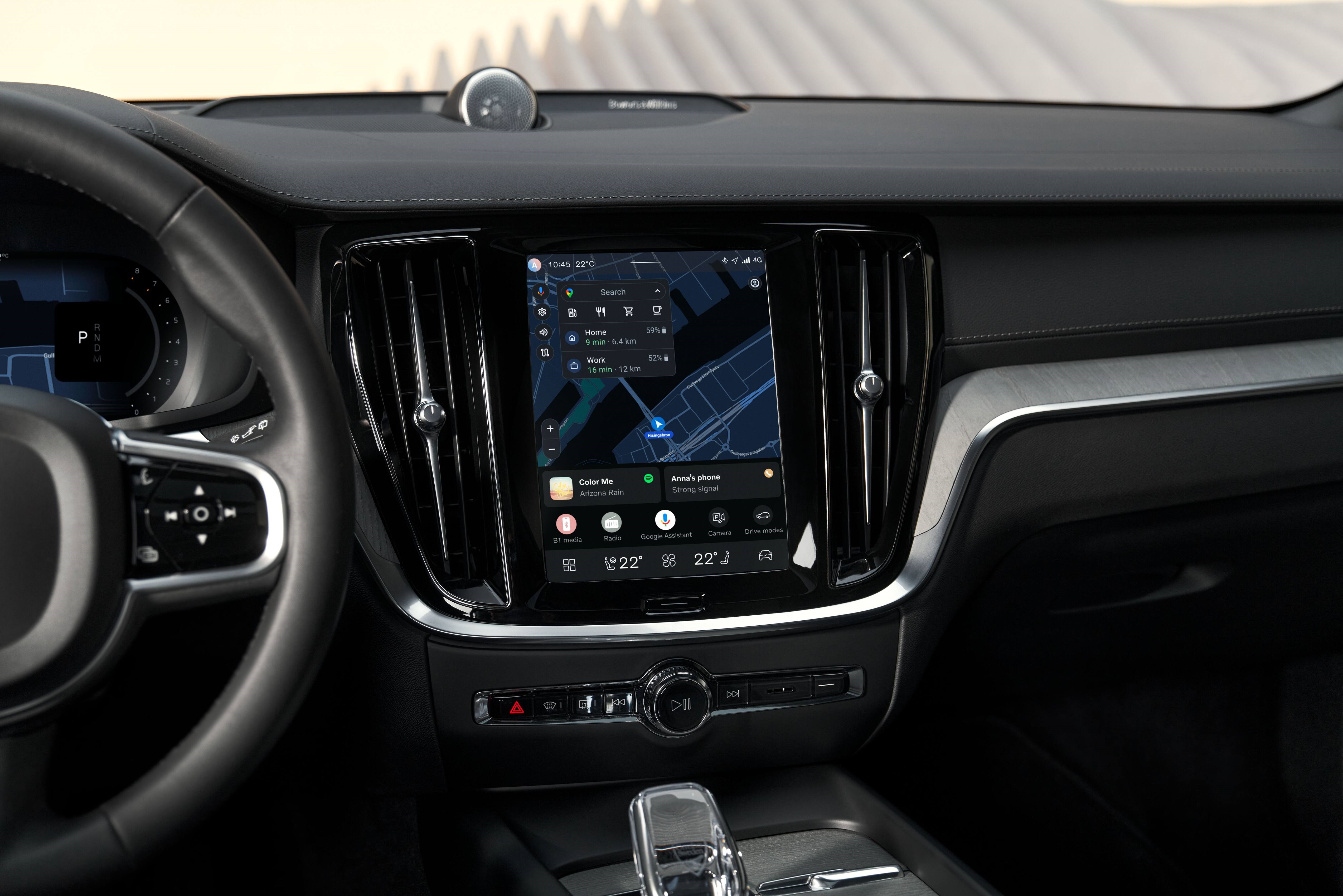 Exemple d'interface UX pour Volvo Car Exemple d'interface UX pour Volvo Car