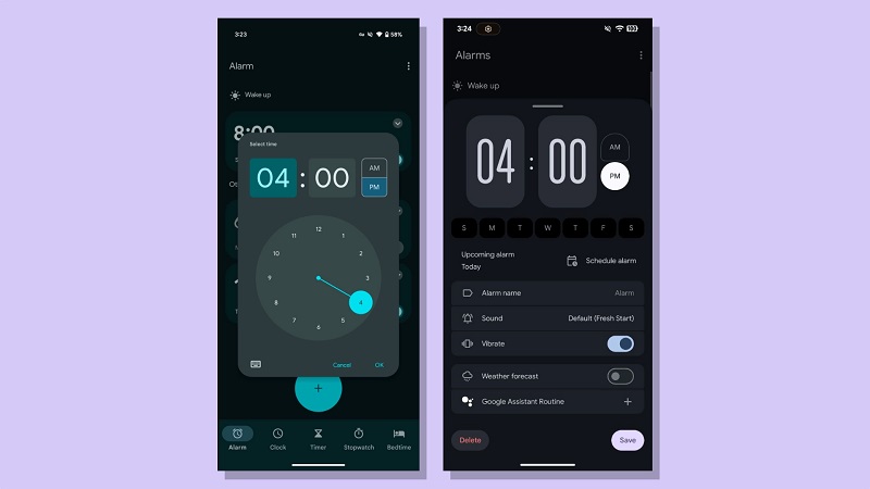 Une image des changements dans l'interface Une image des changements dans l'interface