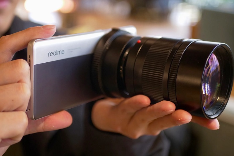 Le processus de prise de vue avec le nouveau smartphone Realme Le processus de prise de vue avec le nouveau smartphone Realme