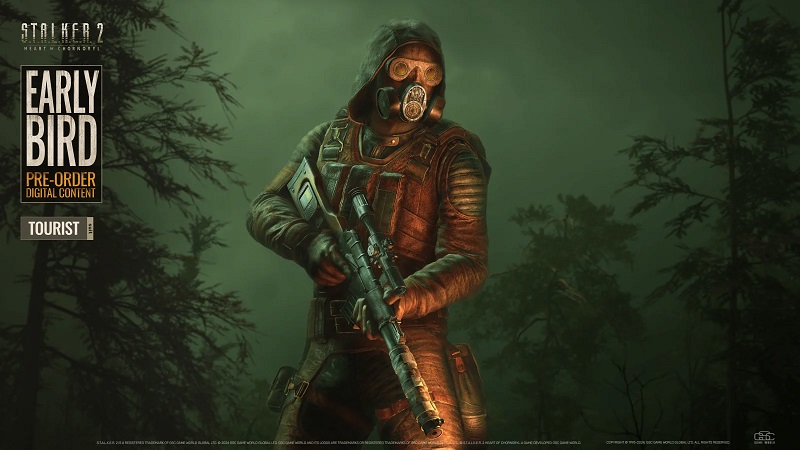 Fusil, combinaison et sac à dos - Les développeurs de Stalker 2 : Heart of Chornobyl ont révélé les objets que les joueurs recevront en pré-commande.-4 Fusil, combinaison et sac à dos - Les développeurs de Stalker 2 : Heart of Chornobyl ont révélé les objets que les joueurs recevront en pré-commande.-4