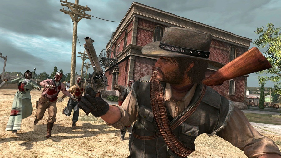 Rockstar Games a publié les premières captures d'écran de la réédition de Red Dead Redemption sur PlayStation 4 et Nintendo Switch. La différence avec le jeu original est notable-14 Rockstar Games a publié les premières captures d'écran de la réédition de Red Dead Redemption sur PlayStation 4 et Nintendo Switch. La différence avec le jeu original est notable-14