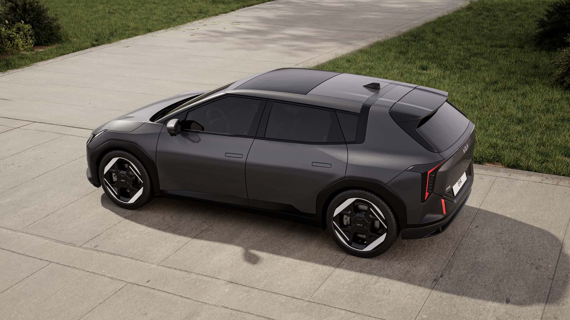 Kia EV4 : design de la face avant Kia EV4 : design de la face avant