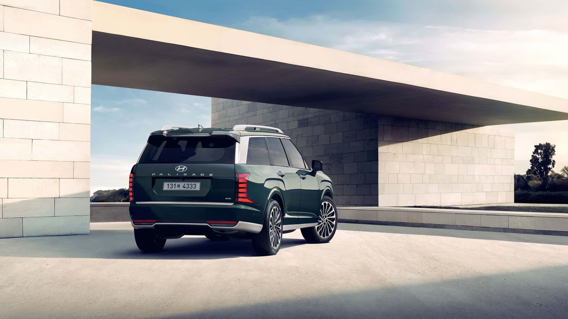 Hyundai Palisade vue de face Hyundai Palisade vue de face