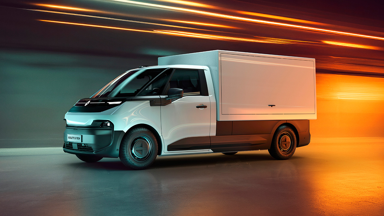 Véhicule utilitaire électrique Goelette Véhicule utilitaire électrique Goelette