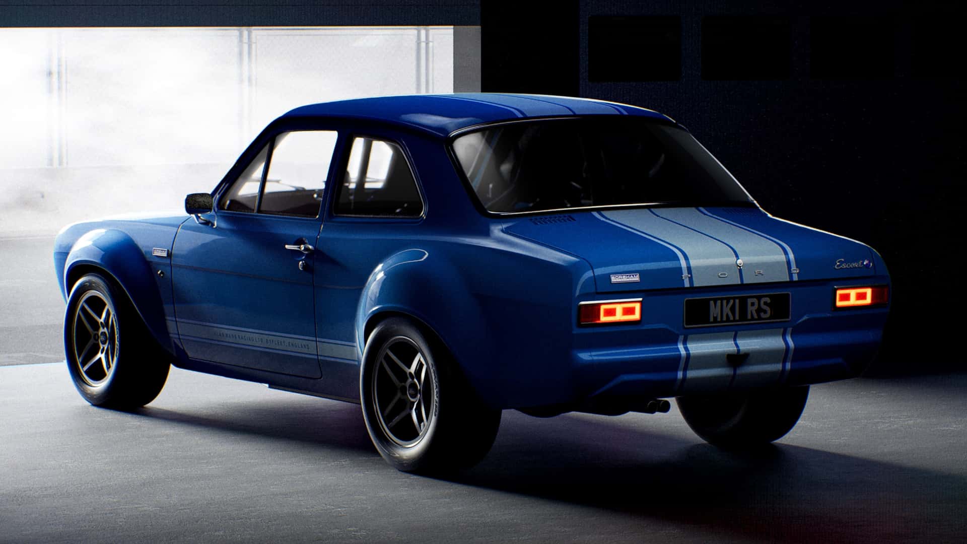 Ford Escort Mk1 RS intérieur Ford Escort Mk1 RS intérieur