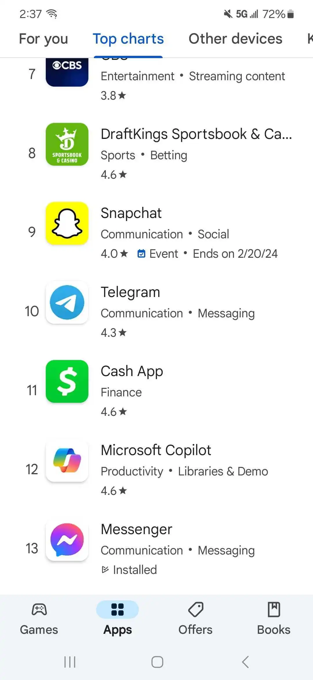 Microsoft Copilot s'est imposé dans les boutiques d'applications d'Apple et de Google après la publicité du Super Bowl, malgré les bogues de l'IA-2 Microsoft Copilot s'est imposé dans les boutiques d'applications d'Apple et de Google après la publicité du Super Bowl, malgré les bogues de l'IA-2