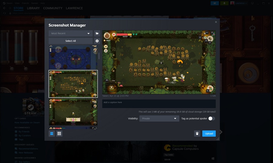 Une mise à jour majeure a été publiée pour le client bêta de Steam. Les développeurs ont amélioré la superposition, ajouté une option de notes textuelles et simplifié la gestion des captures d'écran.-2 Une mise à jour majeure a été publiée pour le client bêta de Steam. Les développeurs ont amélioré la superposition, ajouté une option de notes textuelles et simplifié la gestion des captures d'écran.-2